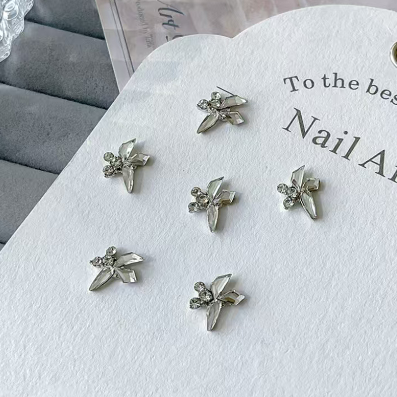 Flower Shape Charms - FR06 3D Rhinestones Colorful Shiny Gems Nail Crystal Decoration