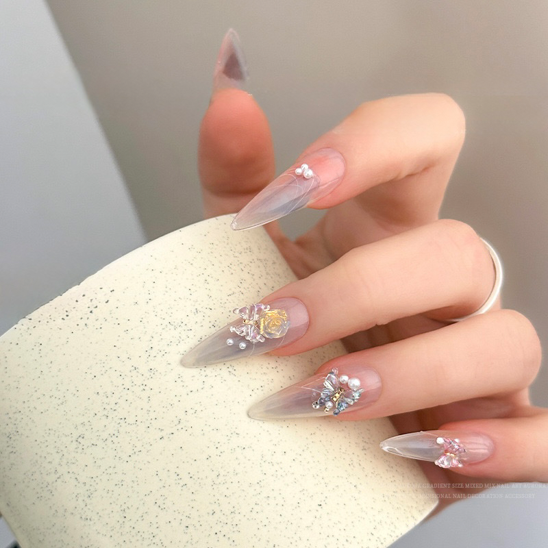 Butterfly Shape Charms - BP02 3D Resin Colorful Shiny Nail Decoration