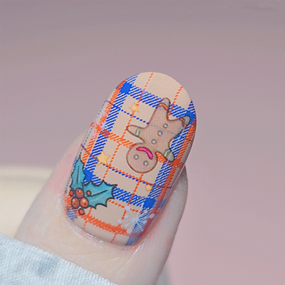 Plaid Gingerbread Man