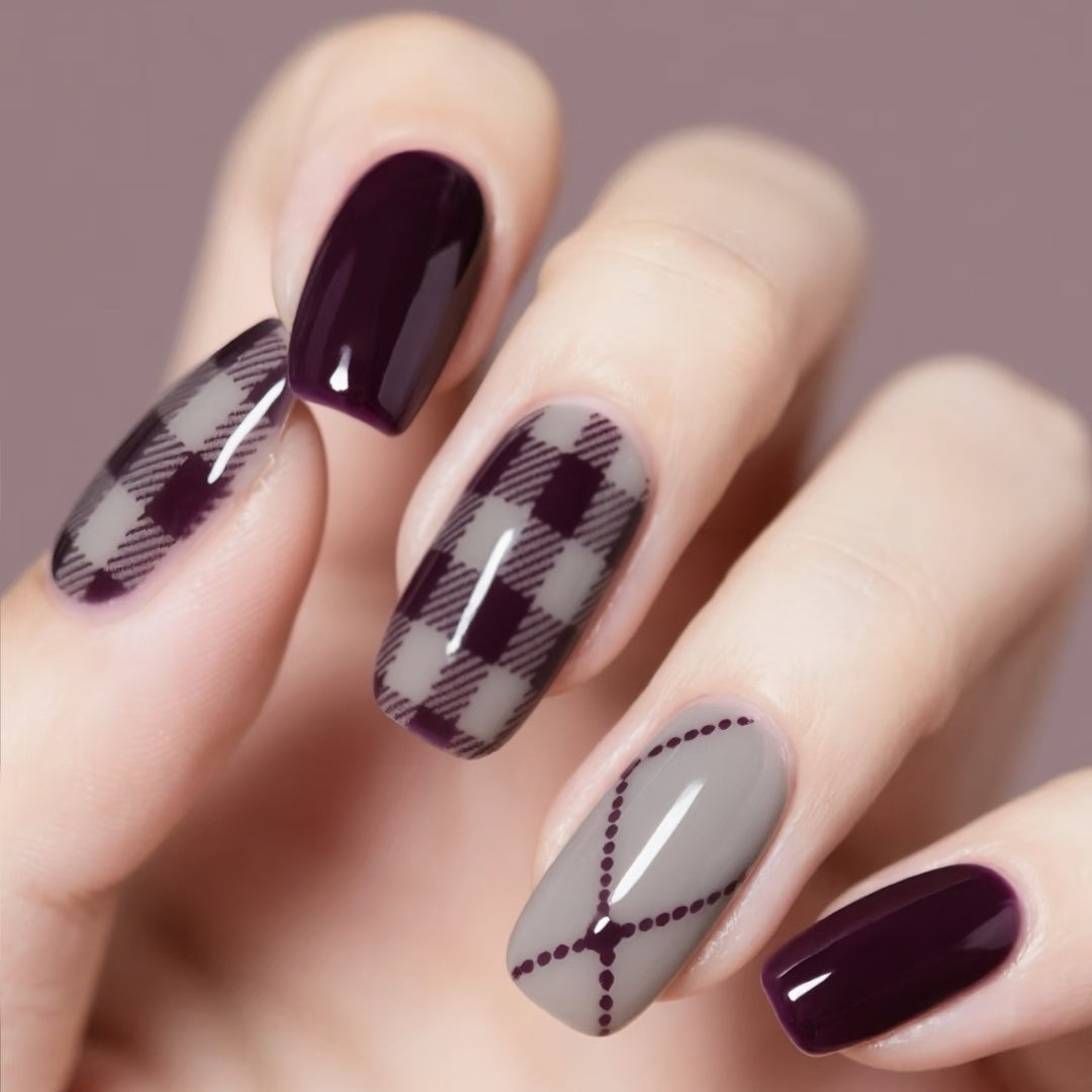 How to Do Plaid Nails as a Beginner: 4 Easy Tools That Make It Simple