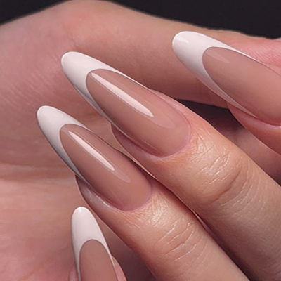 DIY Perfect French Tips at Home in 20 Minutes  — Simple Beginner Method (Guide stickers)