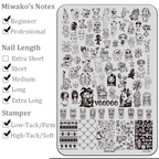 Halloween theme Nail Art Stamping Plate for DIY Manicure Salon Design Supplies Tools