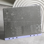 Extra-Large Stamping Plate Collection -Cute Cartoon Punk Graffiti Minimalist Futuristic Style Nail Art for DIY Manicure Salon Design Supplies Tools