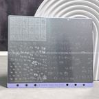 Extra-Large Stamping Plate Collection -Cute Cartoon Punk Graffiti Minimalist Futuristic Style Nail Art for DIY Manicure Salon Design Supplies Tools