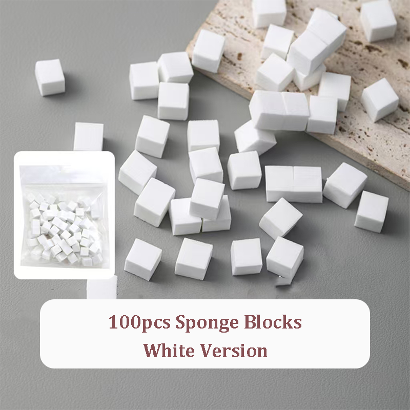 Nail Sponges For Beginner Professional- with Storage Box Grabbing Pen For Ombre Brush Gradient DIY Nail Art