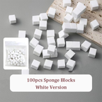 Nail Sponges For Beginner Professional- with Storage Box Grabbing Pen For Ombre Brush Gradient DIY Nail Art