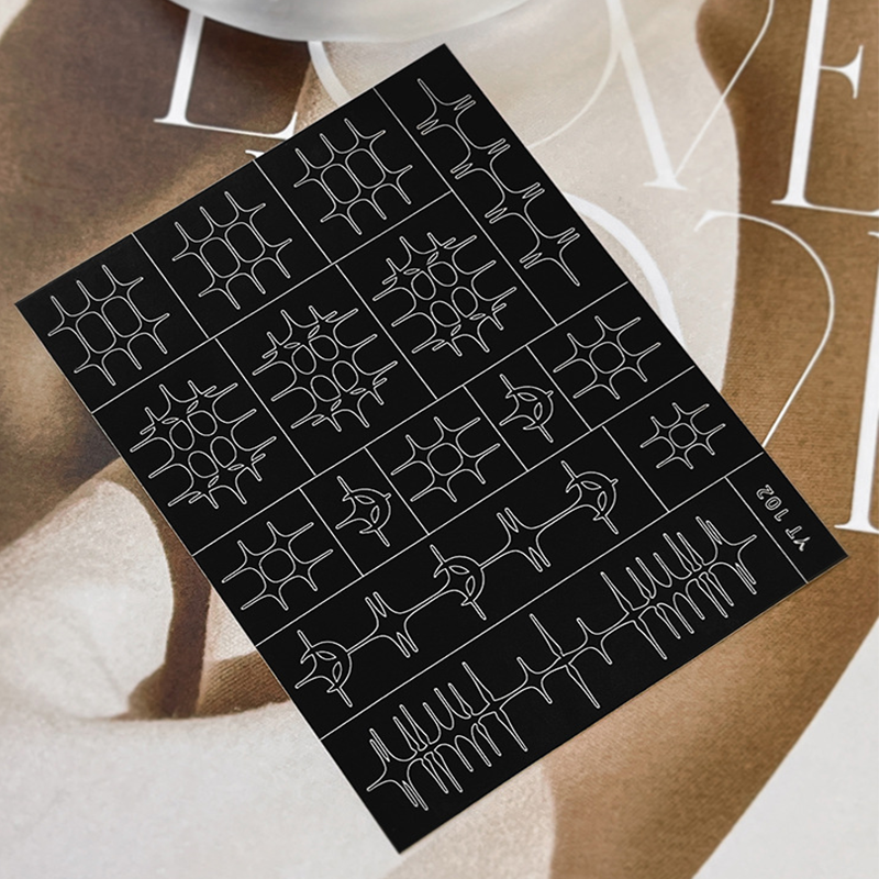 Halloween Nail Stencils Stickers for Skull Pumpkin Bat Ghost Nail Art Hollow Guides Decals Templates Supplies