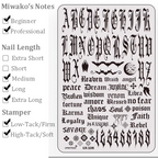 Halloween theme Nail Art Stamping Plate for DIY Manicure Salon Design Supplies Tools
