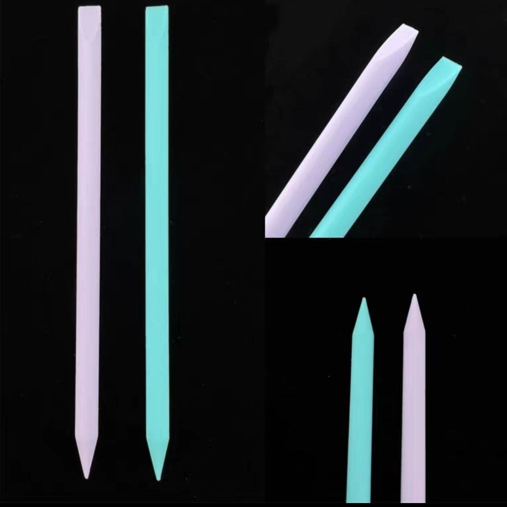 Silicone Pen- Dual-End Nail Art Sculpture Pen Brushes for Stamping Painting Carving