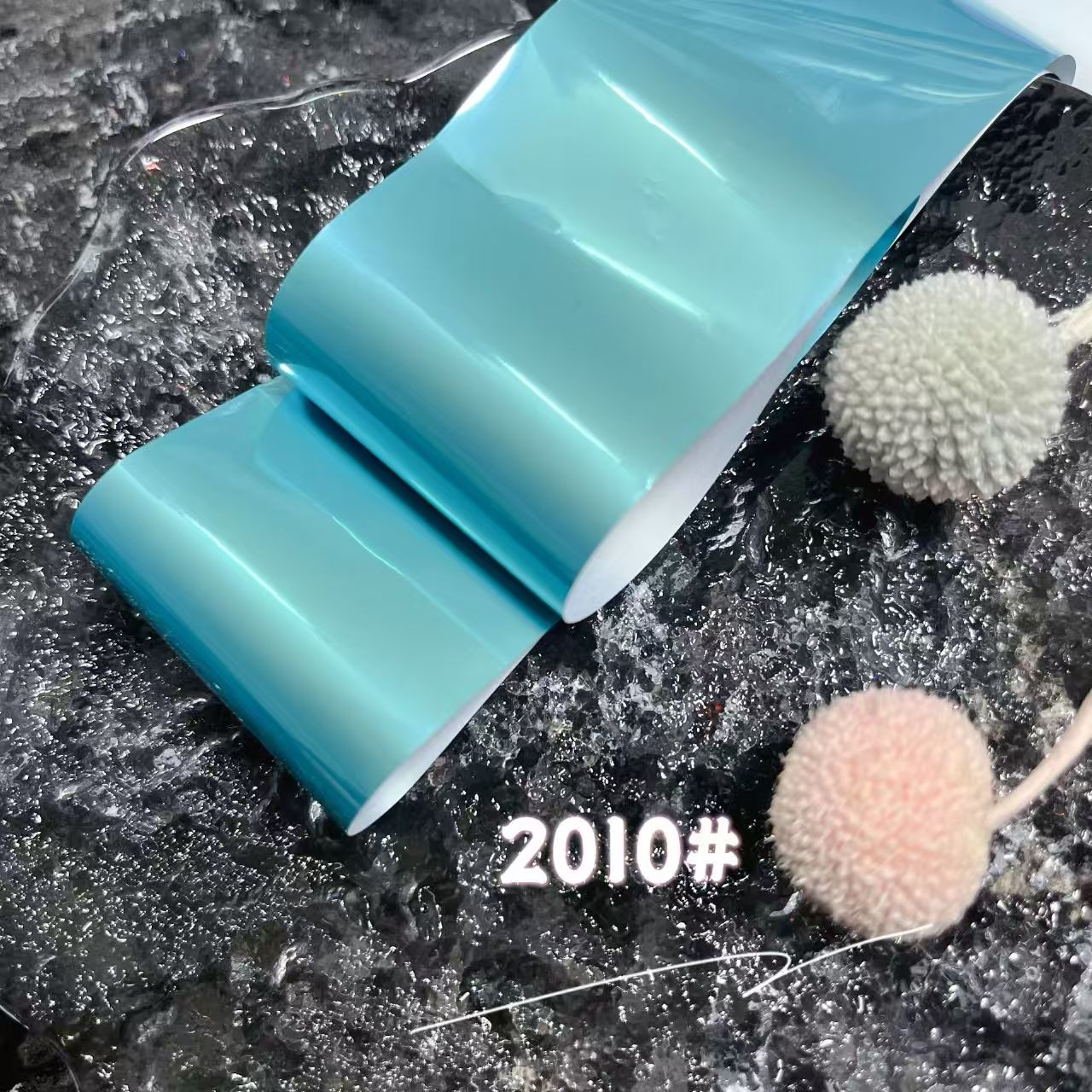 Macaron Metallic Foil Transfer - Nail Art Decals for DIY Decorations Supplies Design