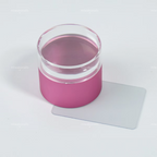 Stamper for Professional - High Tack Ultra Elastic 40mm Wider Lager Silicone with Cap, Aluminum Body, No Misplacement for Stamping DIY, French Tip