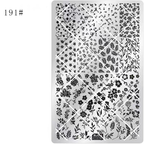 Floral Stamping Plate - Camellia Gardenia Orchid Iris Cute-style Nail Art for DIY Manicure Salon Design Supplies Tools