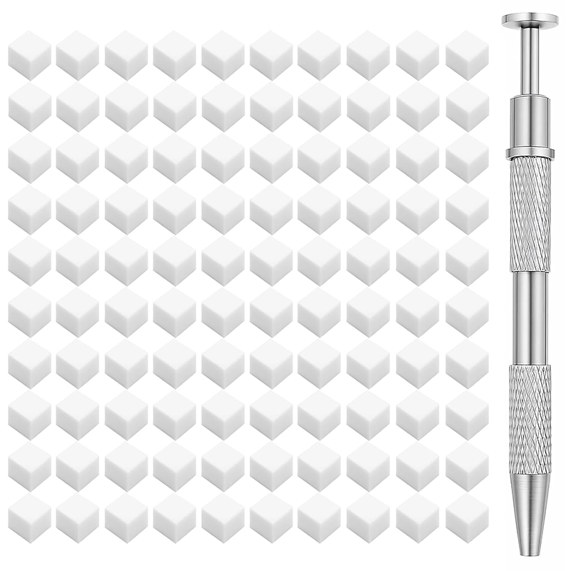 Nail Sponges For Beginner Professional- with Storage Box Grabbing Pen For Ombre Brush Gradient DIY Nail Art