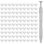 Dabbing Gel Set and Sponges Set - Nails Art Gel for Gradient Ombre French Tip Effect with grabbing pen