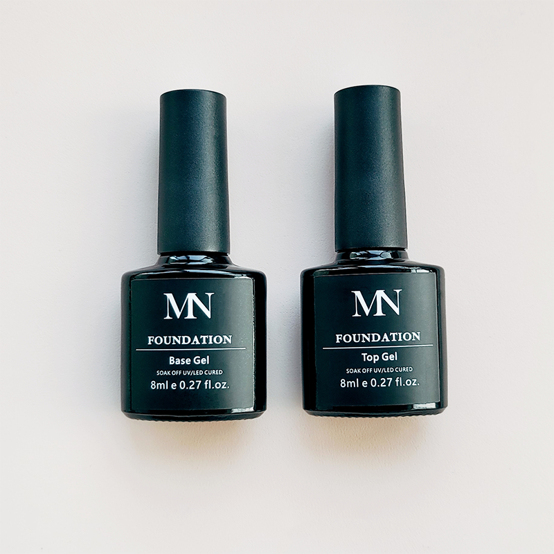 No Wipe 8ml Gel Base Coat , Top Coat, Matte Top Coat, Matte Top Powder-Resist, Transfer Gel Long Lasting Glossy Shine Effect