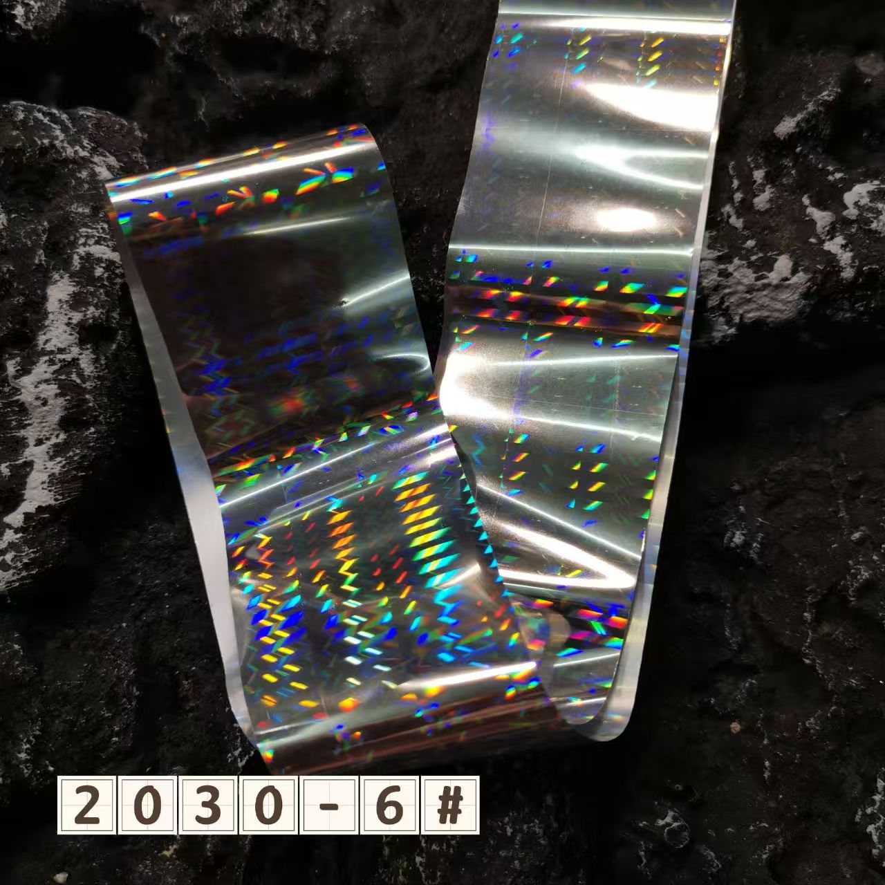 Holographic Foil Transfer -10 Rolls/1 Box Laser Starry Sky Iridescent Star Line Square Dot Nail Art Decals for DIY Decorations Supplies Design