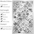 Halloween theme Nail Art Stamping Plate for DIY Manicure Salon Design Supplies Tools