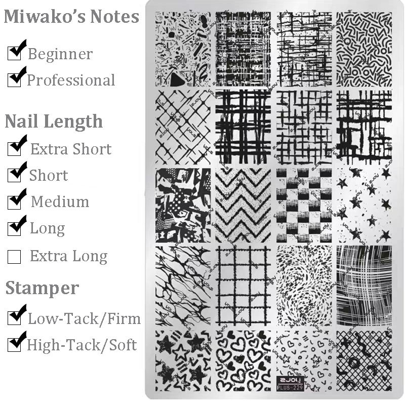 Sweater Stamping Plate - Wool Winter Nail Art  for DIY Manicure Salon Design Supplies Tools