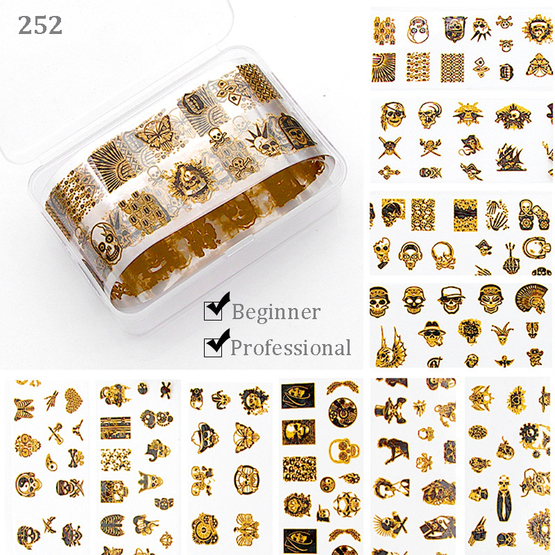 Nail Transfer Stickers for Halloween Nail Art Decoration