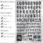 Halloween theme Nail Art Stamping Plate for DIY Manicure Salon Design Supplies Tools