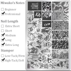 Halloween theme Nail Art Stamping Plate for DIY Manicure Salon Design Supplies Tools