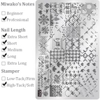 Sweater Stamping Plate - Wool Winter Nail Art  for DIY Manicure Salon Design Supplies Tools