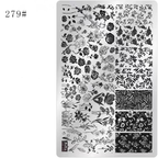 Floral Stamping Plate - Camellia Gardenia Orchid Iris Cute-style Nail Art for DIY Manicure Salon Design Supplies Tools