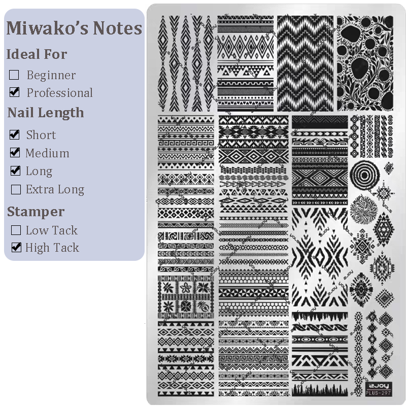 Sweater Stamping Plate - Wool Winter Nail Art  for DIY Manicure Salon Design Supplies Tools