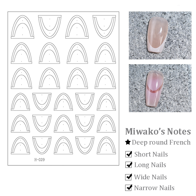 French Tips Stencils - French Tips with Lace Star Heart Patterns Self-adhesive Reusable Gel Airbrush Nail Guides Decals Templates Stickers Supplies Vinyl for beginners easy DIY Manicure