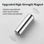 Cylindrical Nail Magnet for Beginner Professional - 360° Multi-Dimensional Cylindrical Cat-Eye Magnet Tool for Nail Art