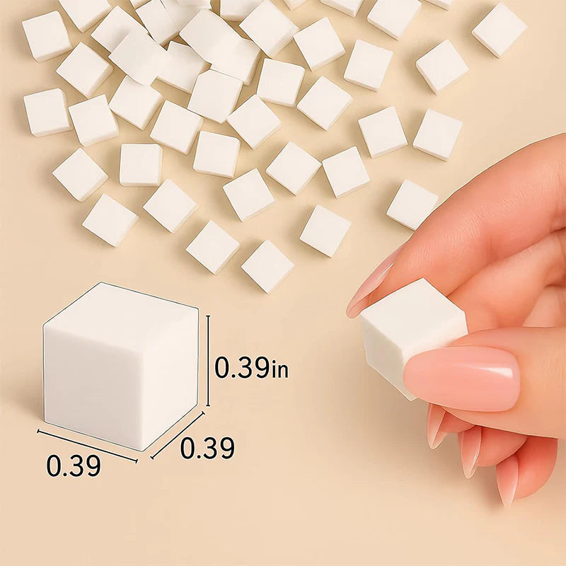 Dabbing Gel Set and Sponges Set - Nails Art Gel for Gradient Ombre French Tip Effect with grabbing pen
