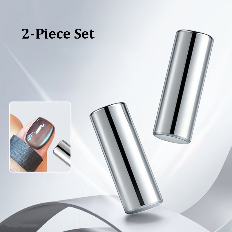 Cylindrical Nail Magnet for Beginner Professional - 360° Multi-Dimensional Cylindrical Cat-Eye Magnet Tool for Nail Art