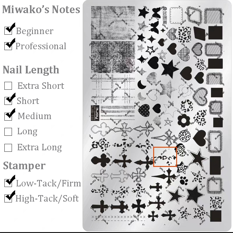 Halloween theme Nail Art Stamping Plate for DIY Manicure Salon Design Supplies Tools