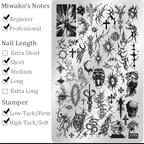 Halloween theme Nail Art Stamping Plate for DIY Manicure Salon Design Supplies Tools