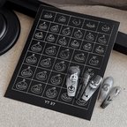 Halloween Nail Stencils Stickers for Skull Pumpkin Bat Ghost Nail Art Hollow Guides Decals Templates Supplies