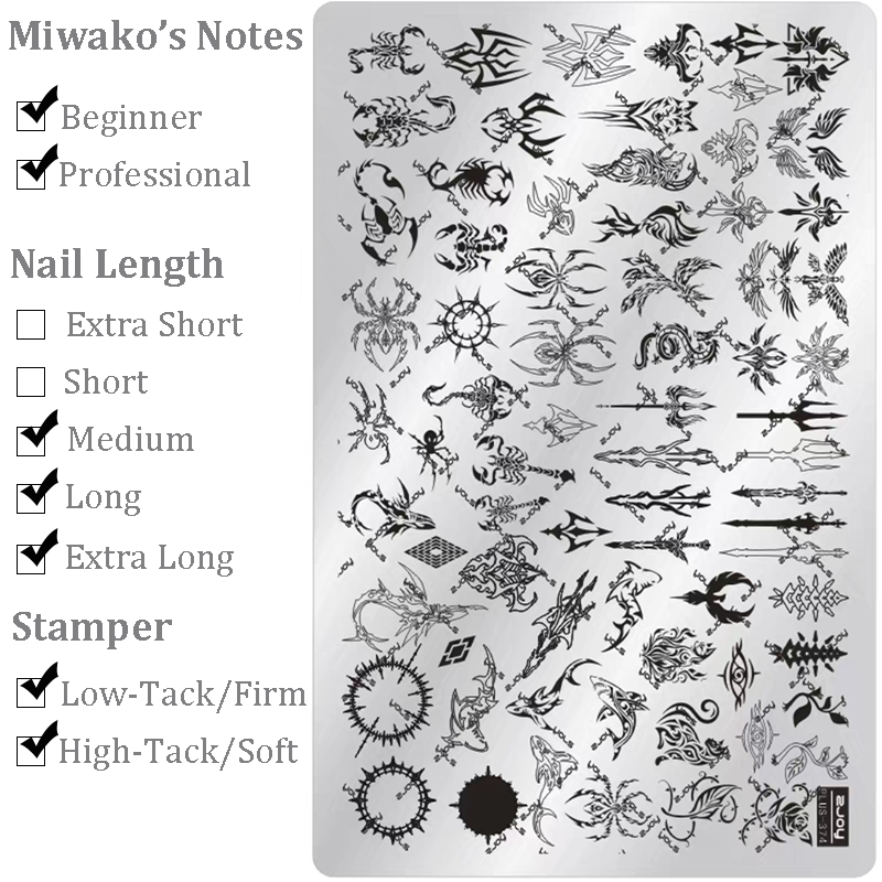 Halloween theme Nail Art Stamping Plate for DIY Manicure Salon Design Supplies Tools
