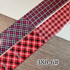 Plaid Pattern Foil Transfer - 1 Roll with Box Checkered Nail Art Colorful Prints Decals for DIY Decorations Supplies Design