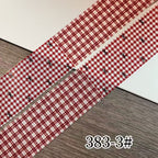 Plaid Pattern Foil Transfer - 1 Roll with Box Checkered Nail Art Colorful Prints Decals for DIY Decorations Supplies Design