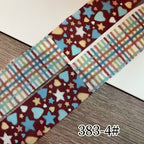 Plaid Pattern Foil Transfer - 1 Roll with Box Checkered Nail Art Colorful Prints Decals for DIY Decorations Supplies Design