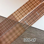 Plaid Pattern Foil Transfer - 1 Roll with Box Checkered Nail Art Colorful Prints Decals for DIY Decorations Supplies Design