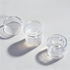 Rotatable Nail Art Stamper for Beginner Professional- 40mm Clear Silicone Stamping Jelly with Scraper, Adjustable Pattern Size for DIY Salon, French Tip