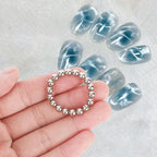 20Pcs Nail Magnet Beads for Beginner Professional - Water Ripple Pattern Designs Cat Eye Magnet Tool for Nail Art