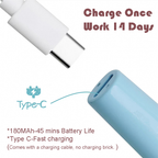 UV Light For Beginner-Mini Handheld Portable Rechargeable Nail Lamp for Gel Fast Nail Extension Rhinestone Glue Decoration at Home Travel