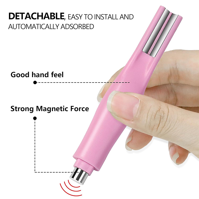 Nail Magnet for Beginner Professional - 3 in 1 Heart Multifunctional Cat Eye Magnet Tool for Nail Art