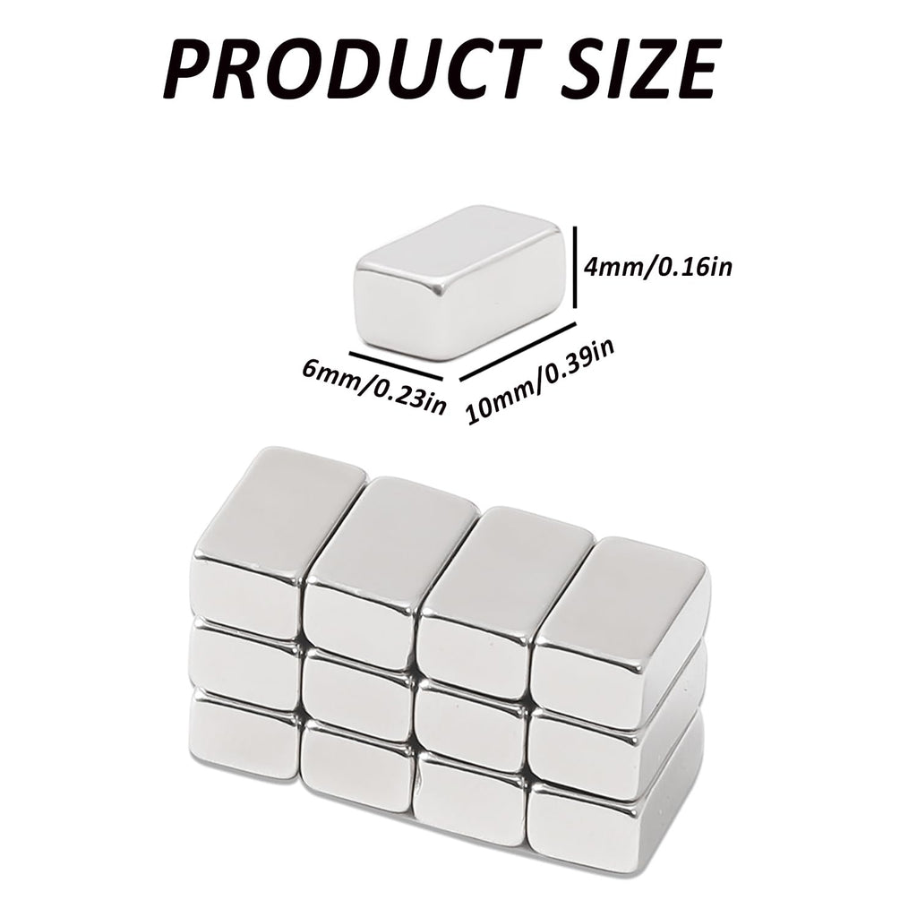 12Pcs Mini Nail Magnet Rectangle for Beginner Professional - Snakeskin Pattern Designs Cat Eye Magnet Tool for Nail Art