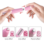 Nail Magnet for Beginner Professional - 3 in 1 Heart Multifunctional Cat Eye Magnet Tool for Nail Art