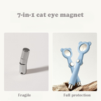 7 in 1 Nail Magnet for Beginner Professional - Cat-Eye Magnet Wand Tool for Nail Art