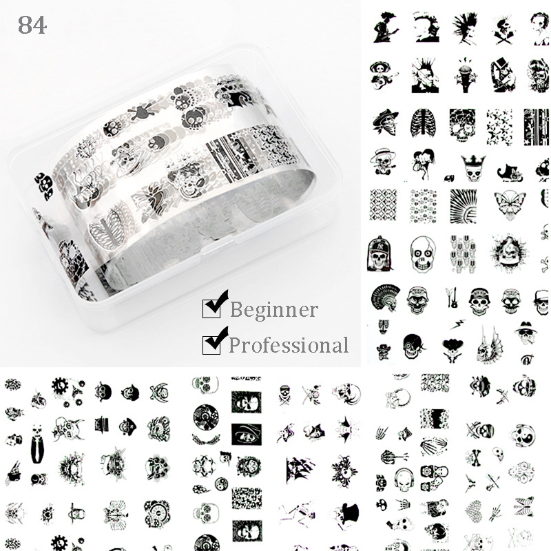 Nail Transfer Stickers for Halloween Nail Art Decoration
