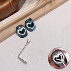 Y-shaped Nail Magnet for Beginner Professional - Heart Pattern Designs Cat Eye Magnet Tool for Nail Art