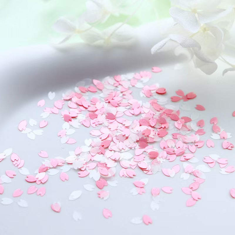 Sakura Sequins SFS01 - Thin 6 Colors 3D Holographic Colorful Nail Art Glitter Supplies for Nails DIY Decorations